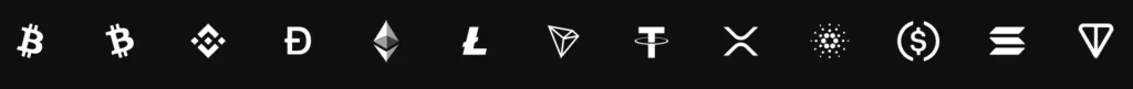Cripto coins logos